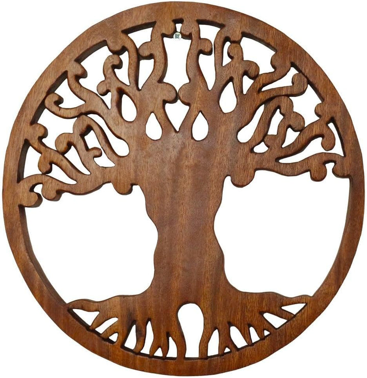 Oriental Galerie Wandbild Wanddeko Mandala Zeichen Relief Lebensbaum Symbol Mythologie Deko Soar Hol