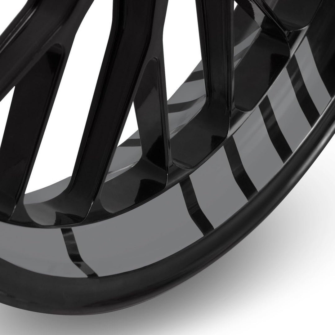 Motoking Felgenbettaufkleber im GP Design - Komplettset für 16" bis 19" - Farbe & Breite wählbar sil