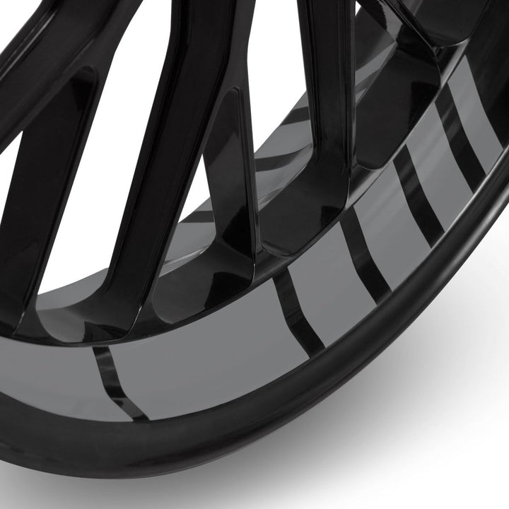 Motoking Felgenbettaufkleber im GP Design - Komplettset für 16" bis 19" - Farbe & Breite wählbar sil
