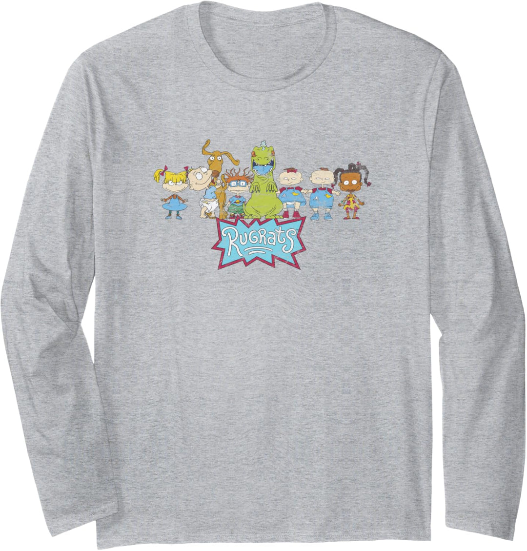 Rugrats Line Up Logo Langarmshirt