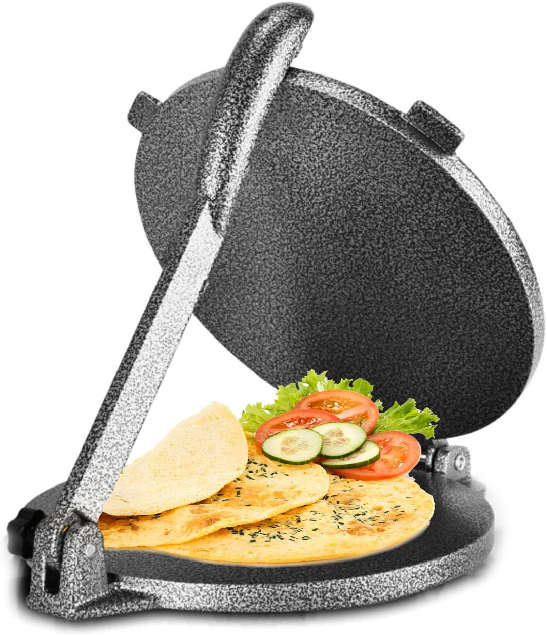Tortilla-Presse, Aluminiumlegierung, Tortilla-Maker, Manuell, Einfaches Entformen, Mais-Tortilla-Pre