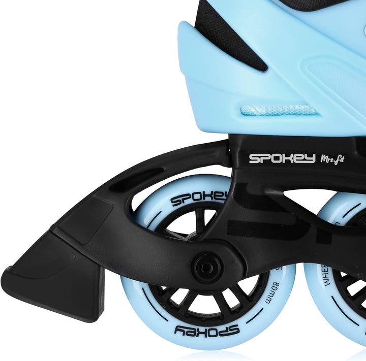 Spokey MrFIT &amp; MrsFIT Inline-Skates für Männer und Frauen mit dreifachem Verschlusssystem, Grösse 36
