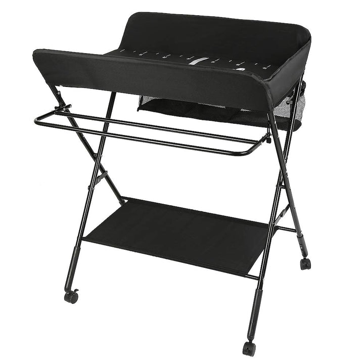 Wickeltisch Faltbar und Tragbar 3 in 1, max. Belastung 25 kg für neue, Wickeltisch mit Aufbewahrungs