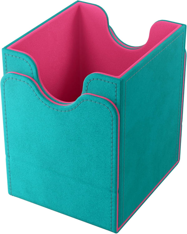 Gamegenic, Squire 100+ XL - EXCLUSIVE LINE Teal/Pink, bis zu 100 doppelt gesleevte Karten, Farbe: TÜ