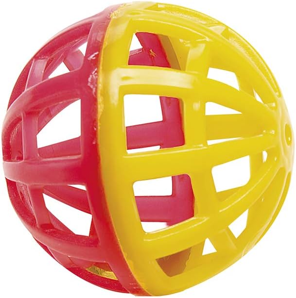 Ferplast Katzenspielzeug MAGIC CIRCLE, Spiel für Katzen Modular Circuit, Farbball Inklusive, Ø 40 x