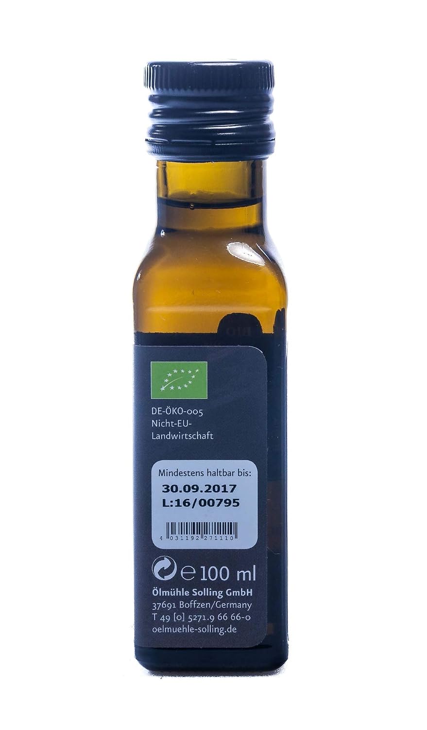 Ölmühle Solling Nachtkerzenöl 100% rein - nativ - kaltgepresst BIO, 100 ml
