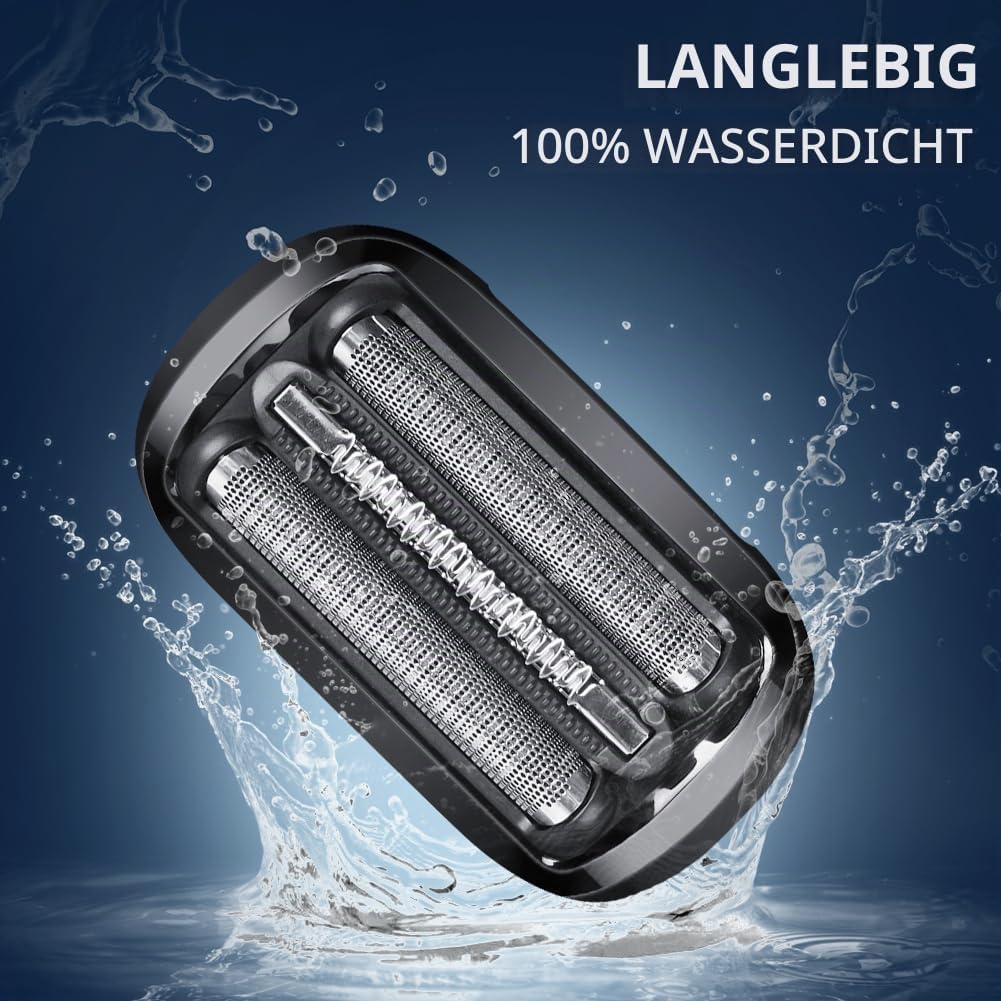 ACWOO Braun Series 6 Scherkopf, Scherkopf Braun Serie 5, Elektrorasierer, Ersatzscherteil Kompatibel