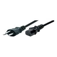 35022 1.8 m schwarz Kabel Elektrische – Cables elektrischen (1,8 m, männlich/weiblich, 250, 10, schw