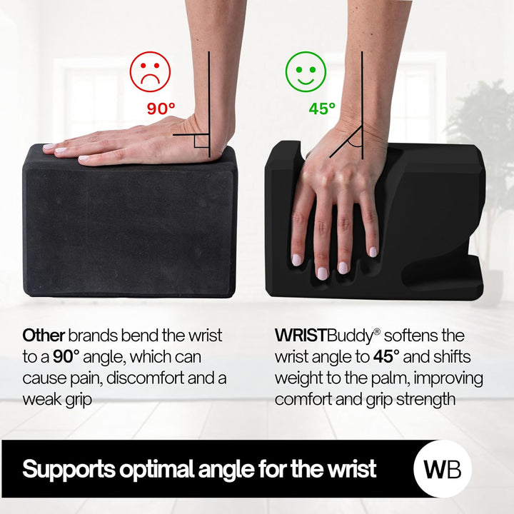 WRIST BUDDY Yoga-Blöcke, entwickelt, um Handgelenkschmerzen, Komfort und Griffkraft zu lindern, erst