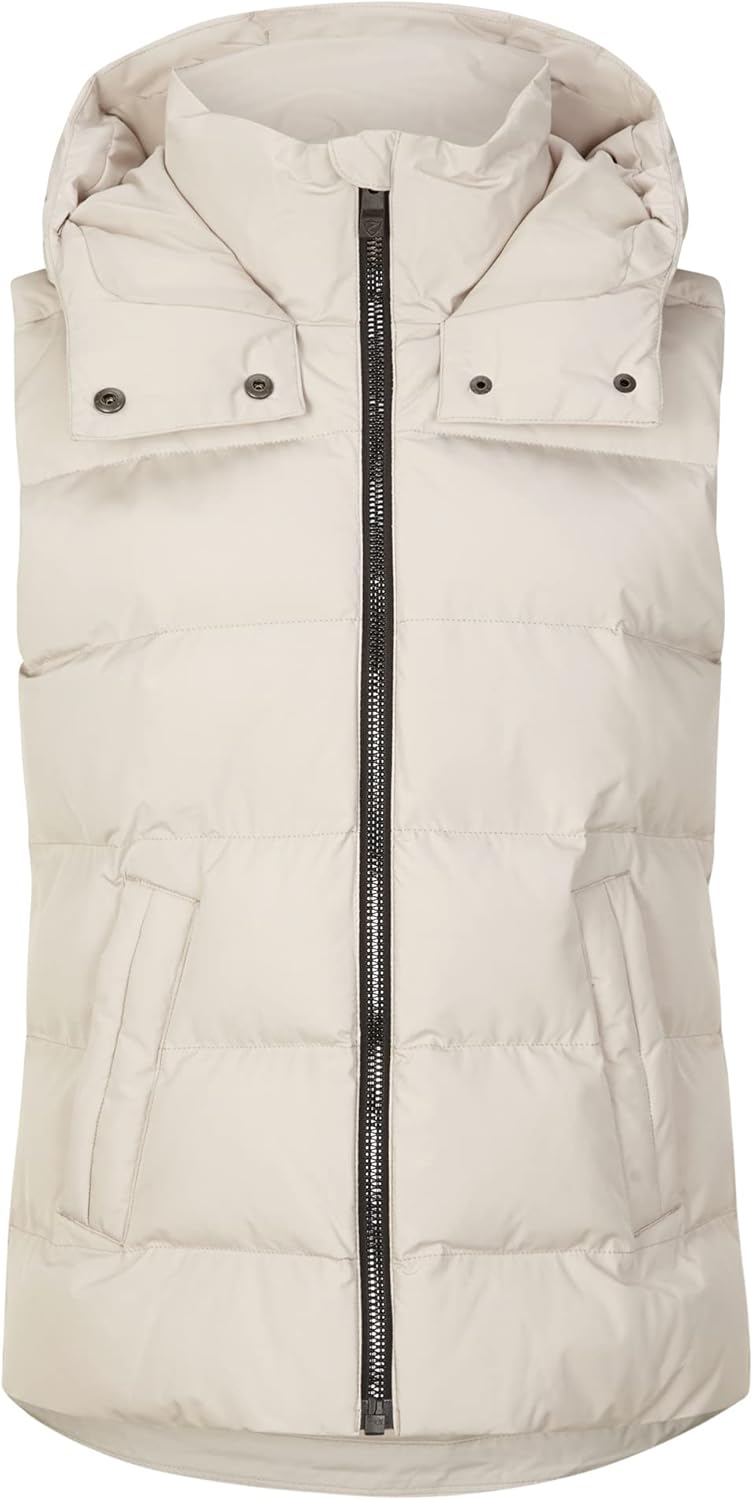 Ziener Damen Tulja Weste Freizeit, Sport | Micro Down, warm, modisch (1er Pack) 38 silver