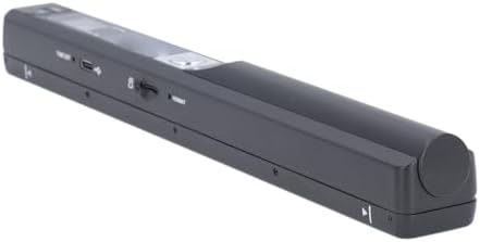 Tragbarer Dokumentenscanner, Tragbarer Scanner für A4-Dokumente, Fotos, Bilder, Quittungen, 8,27 Zol
