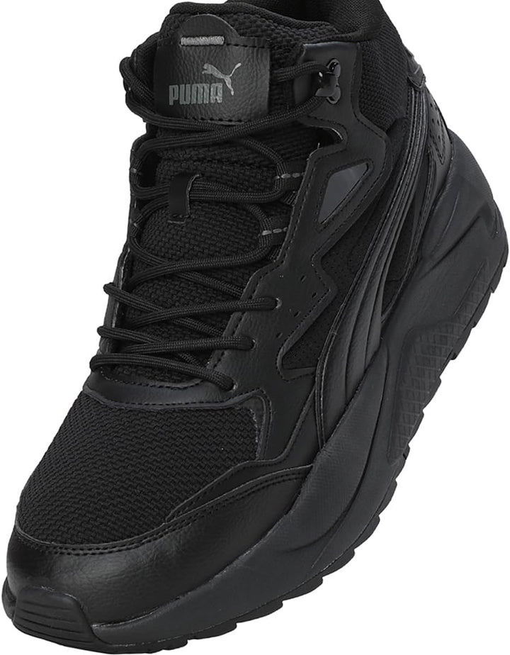 PUMA Unisex X-ray Speed Mid WTR Leichtathletik-Schuh 44.5 EU Schwarz, 44.5 EU Schwarz