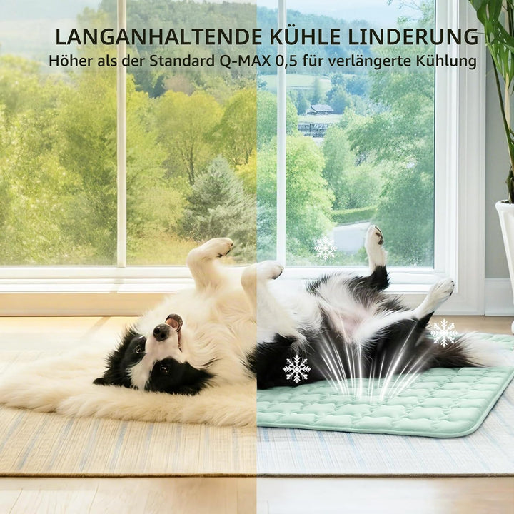luciphia Kühlmatte Hund für Katze Hunde, Hundematte Sommer Kühlkissen Waschbares Hundebett, Kühldeck
