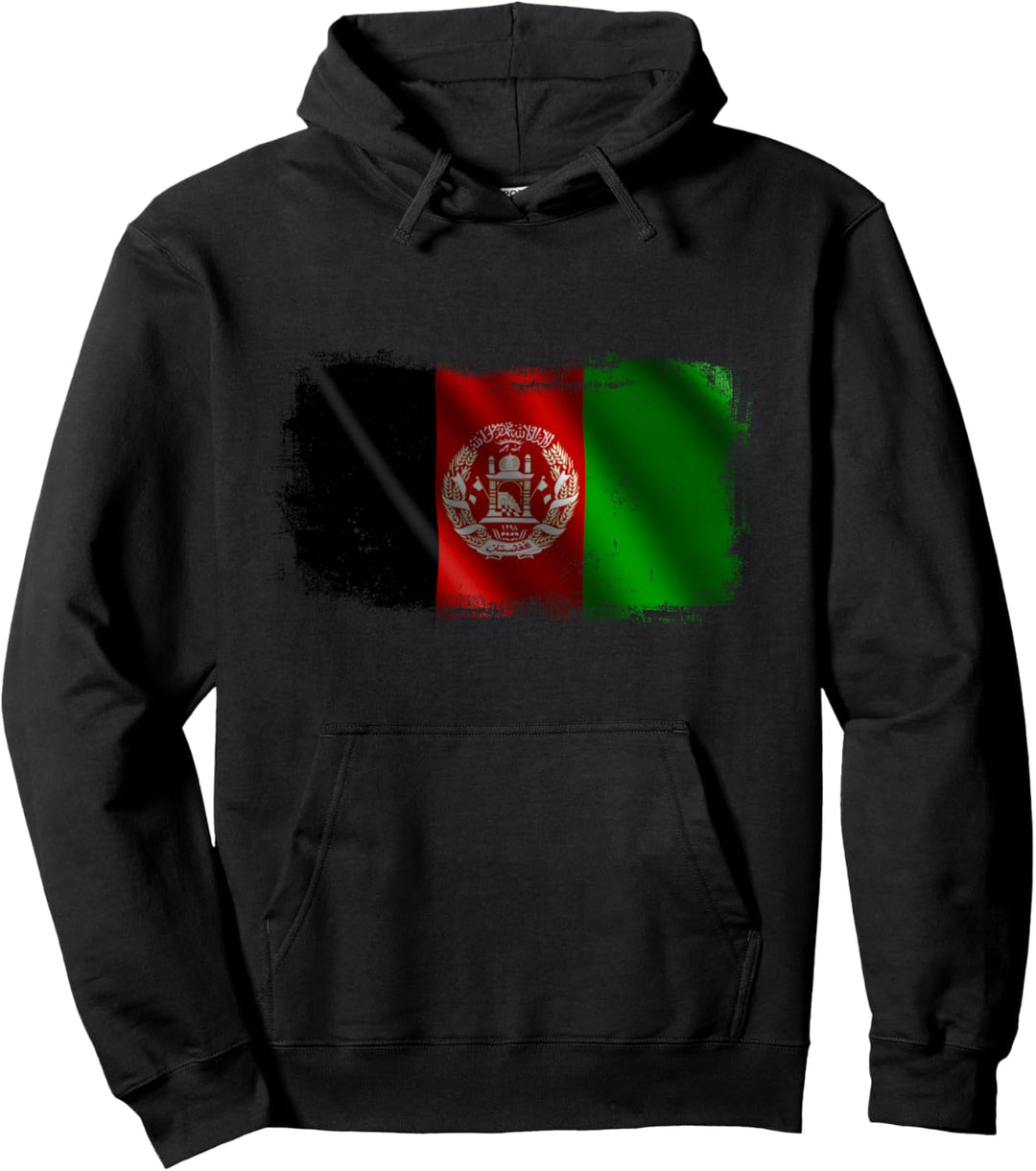 Afghanistan afghanische Nationalflagge Pullover Hoodie