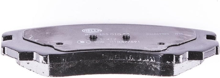 HELLA PAGID 8DB 355 010-991 Bremsbelagsatz - T1412 - Dicke/Stärke: 16.9mm - Bremssystem: Mando - mit