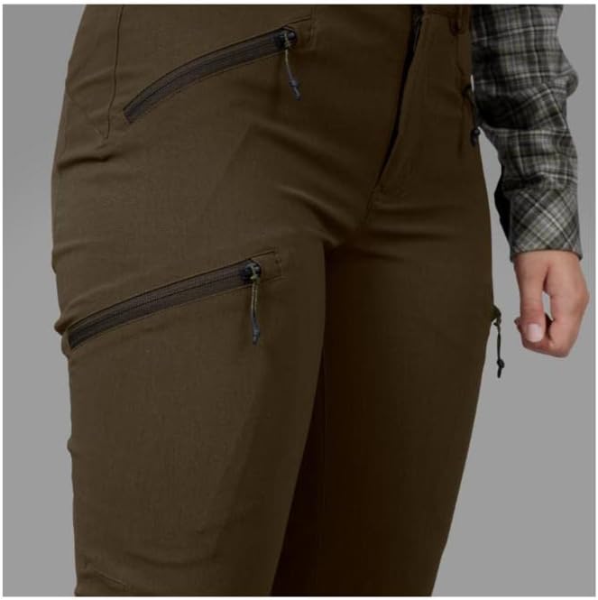 Seeland Damen Hose Larch Stretch 36 Grün, 36 Grün