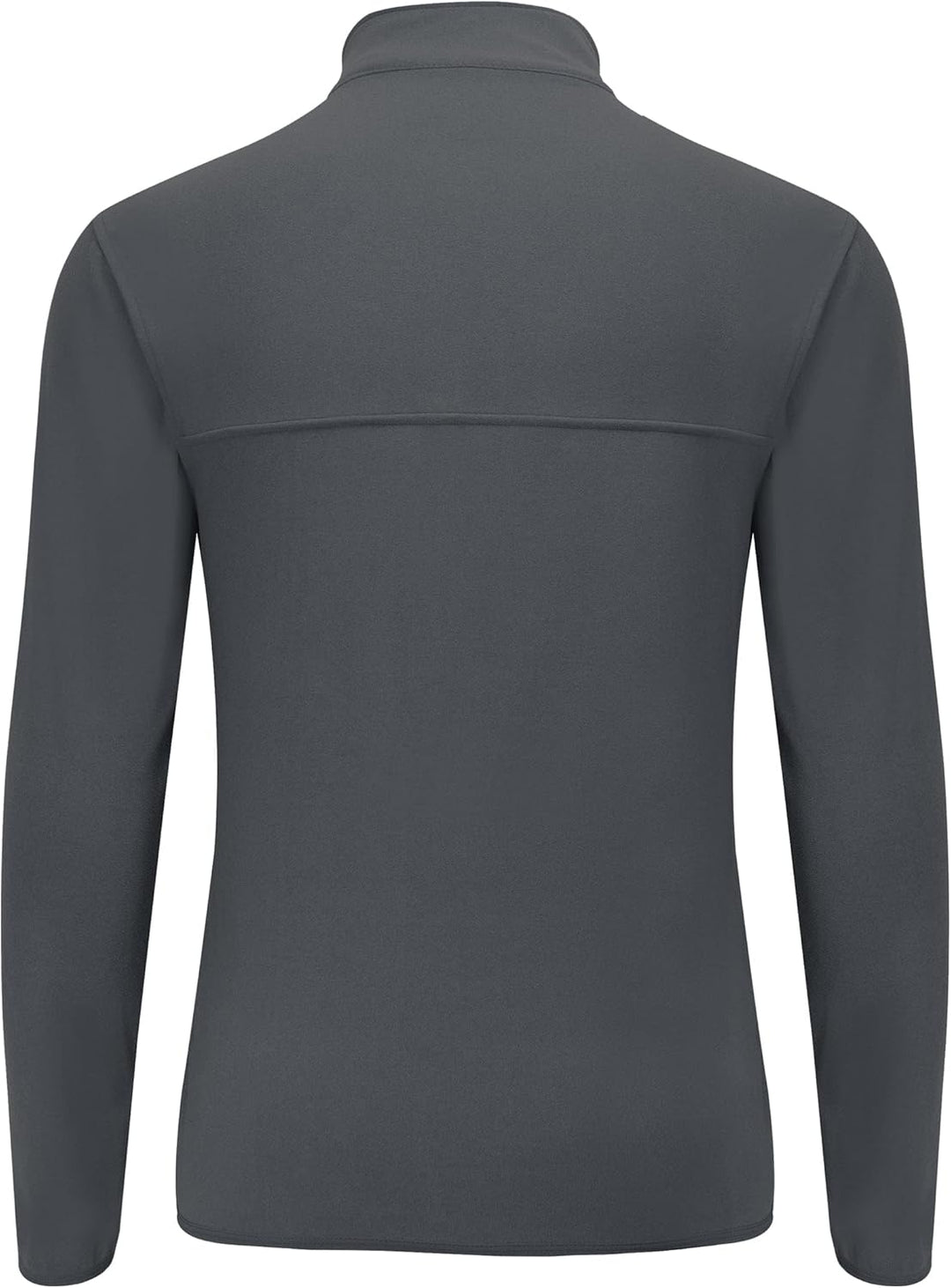 WILLIT Herren Fleece Golf Pullover Langarm Pullover Half Zip Wanderpullover Atmungsaktiv Thermo Swea
