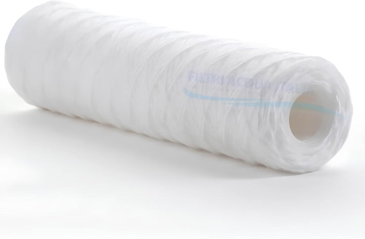 Filtri Acqua Italia Set mit 6 Filterkartuschen Gewinde eingewickelt 10' 20 Mikron