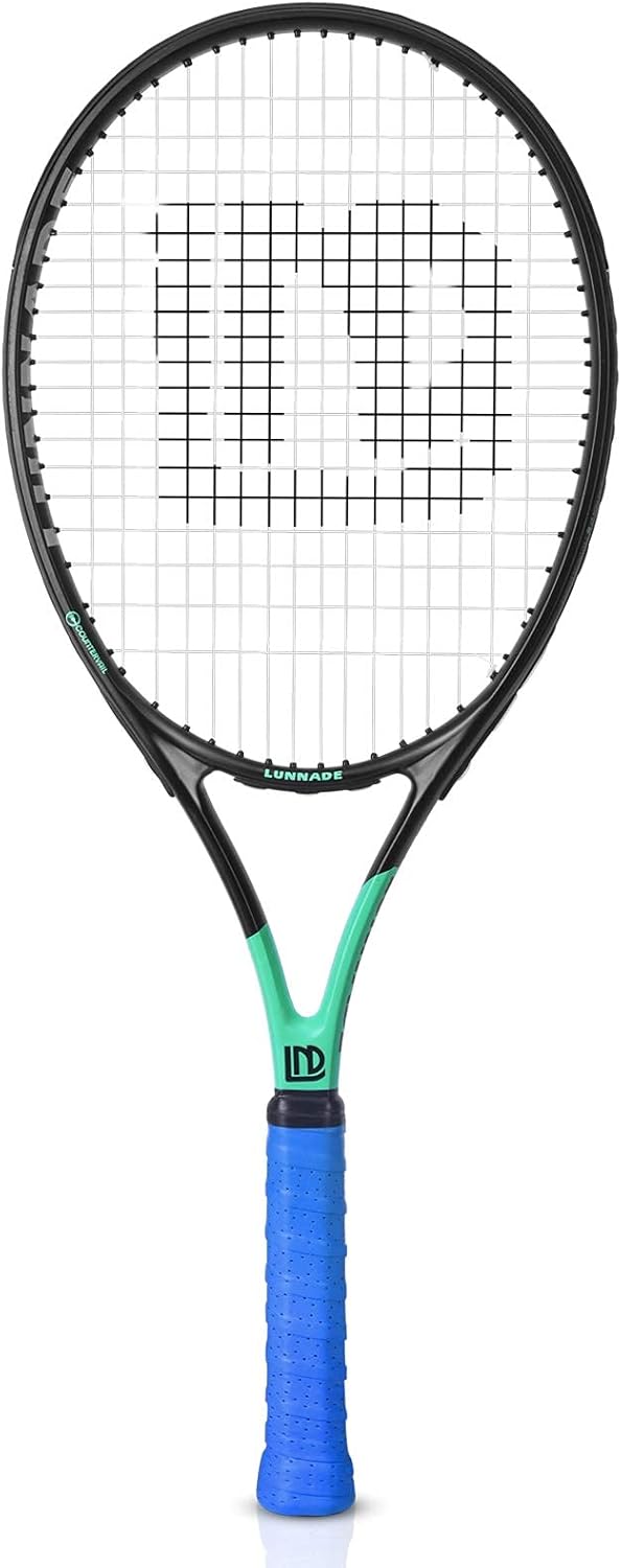 LUNNADE Tennisschläger für Erwachsene, 27 Zoll Leicht Tennisschläger mit Hülle, Geeignet für Damen H