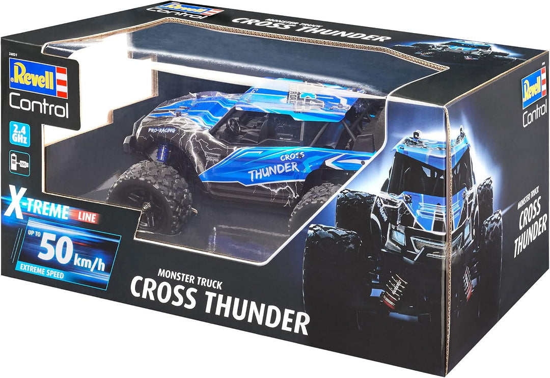 Revell Control X-TREME Monster Truck "Cross Thunder" I RC-Truggy im Massstab 1:18 I Allradantrieb un