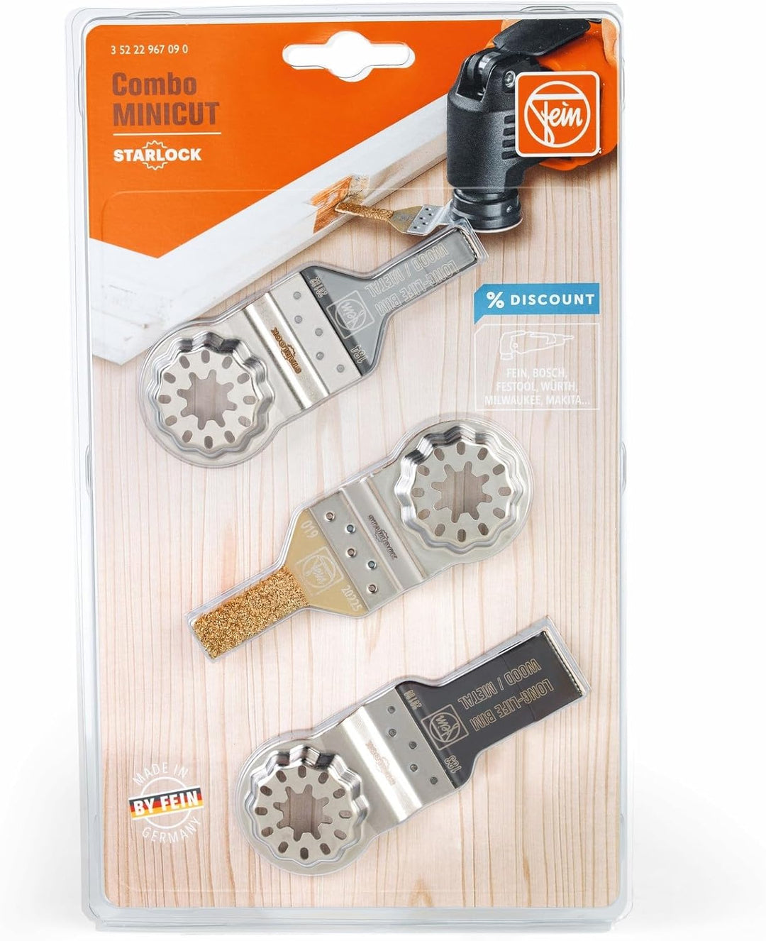 FEIN 35222967090 Combo Starlock Starlock MINICUT, Starlock MINICUT