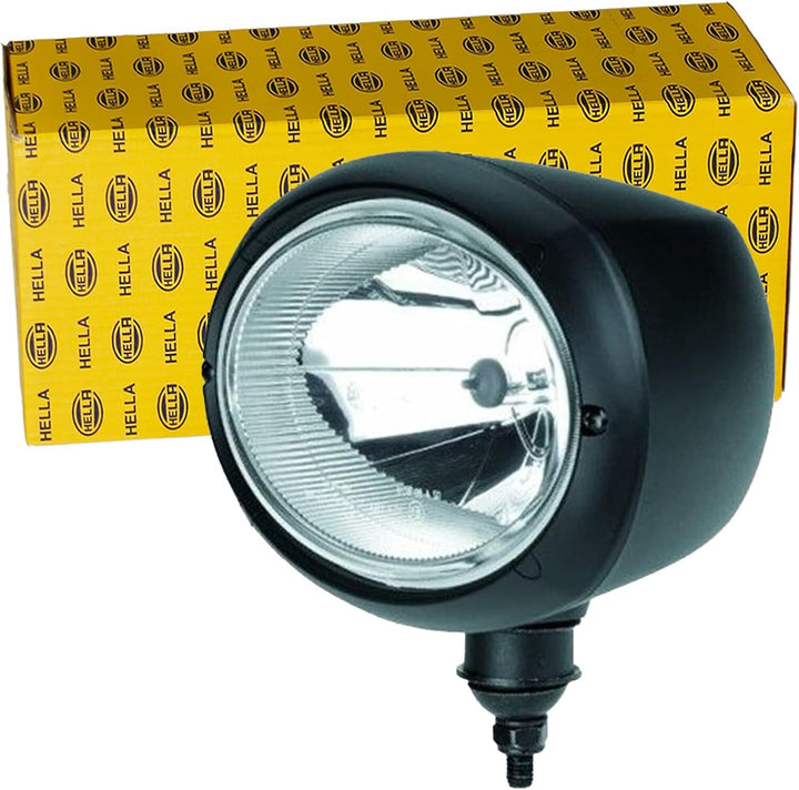 HELLA - Halogen-Hauptscheinwerfer - Oval 120 - 12V - oval - Referenzzahl: 12.5 - Anbau - glasklare S