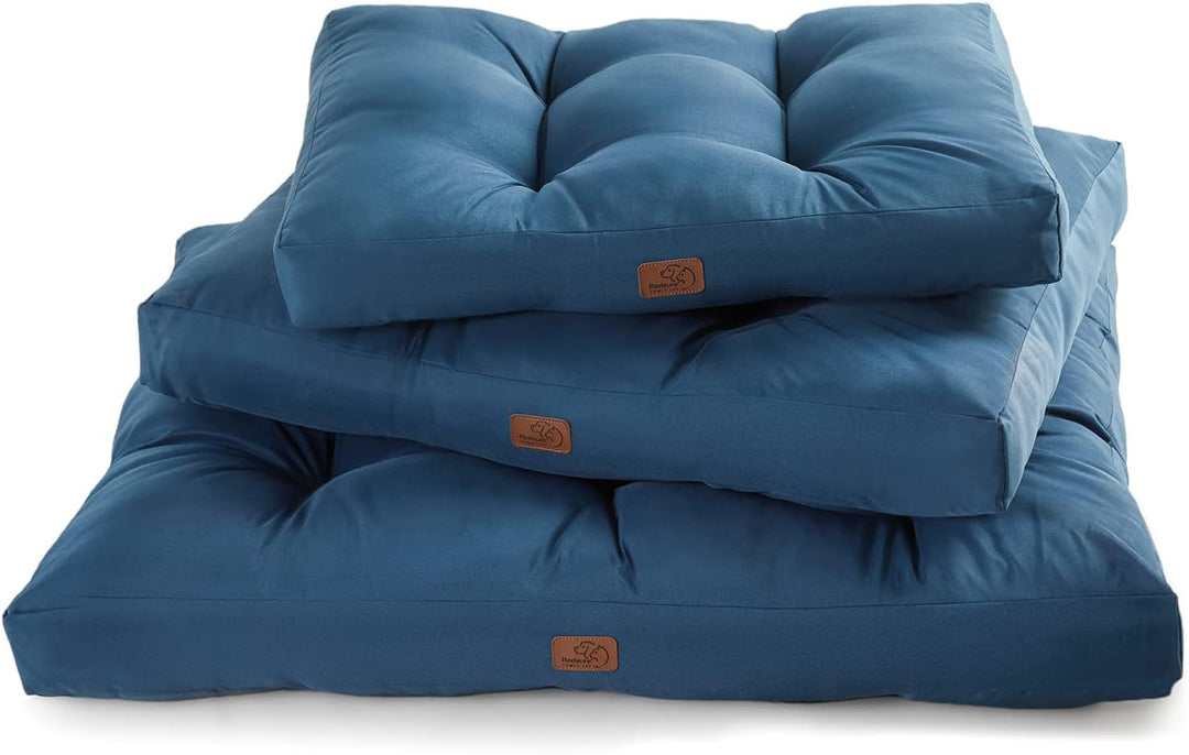 Bedsure Hundekissen kleine Hunde waschbar - 76x50cm Hundebett wasserdicht M für kleine, mittelgrosse