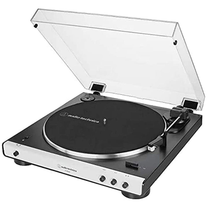 Audio-Technica LP60XBTWH Vollautomatischer Stereo-plattenspieler mit Riemenantrieb Weiss White Bluet