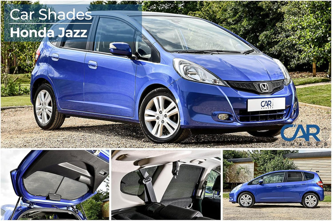 Satz Car Shades kompatibel mit Honda Jazz III 2008-2015 (6-teilig)