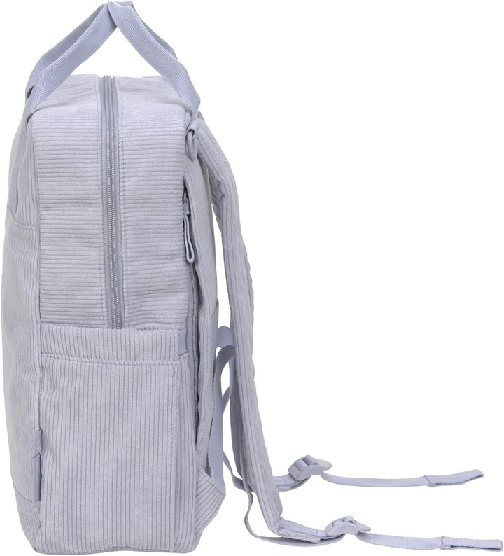 LÄSSIG Baby Wickelrucksack Wickeltasche Rucksack mit Wickelunterlage, Kinderwagenbefestigung, Flasch