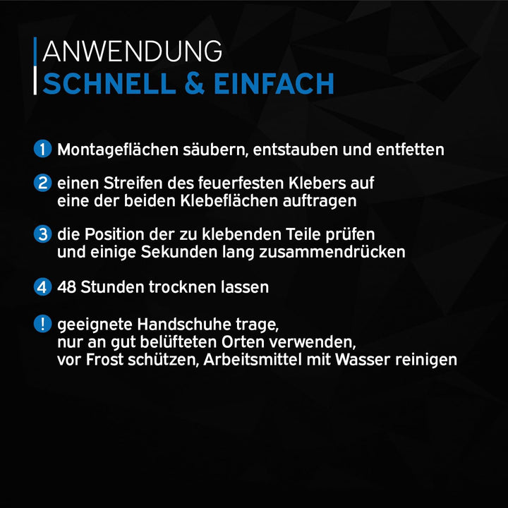 kör4u Schamottkleber beige + Fermit Schamottemörtel 3kg, Kleber für feuerfeste Bauteile, perfekt zur