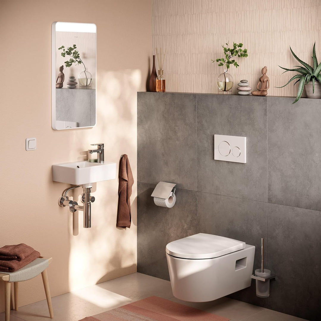 hansgrohe Siphon Flowstar S (Designsiphon für Waschbecken) chrom, Chrom