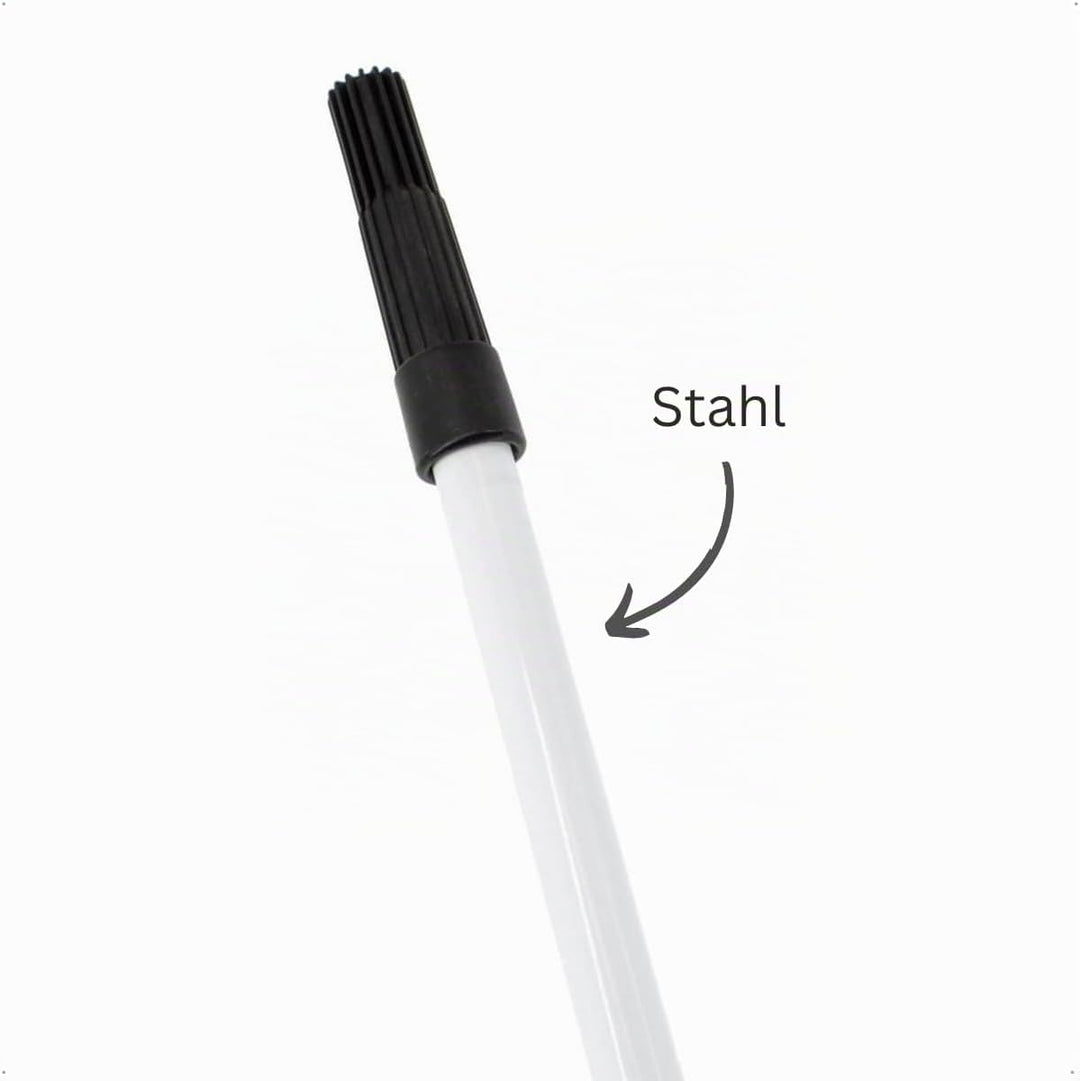 Rekord Teleskopstiel aus Stahl, Länge: 160 bis 300 cm (ausziehbar), inkl. Aufhängeloch, leichte Mont