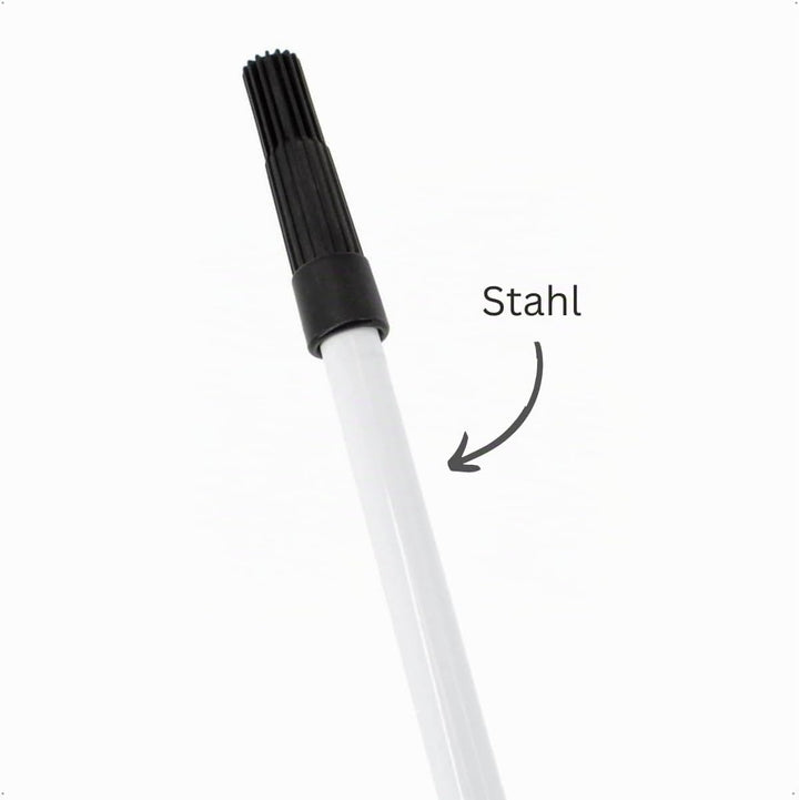 Rekord Teleskopstiel aus Stahl, Länge: 160 bis 300 cm (ausziehbar), inkl. Aufhängeloch, leichte Mont