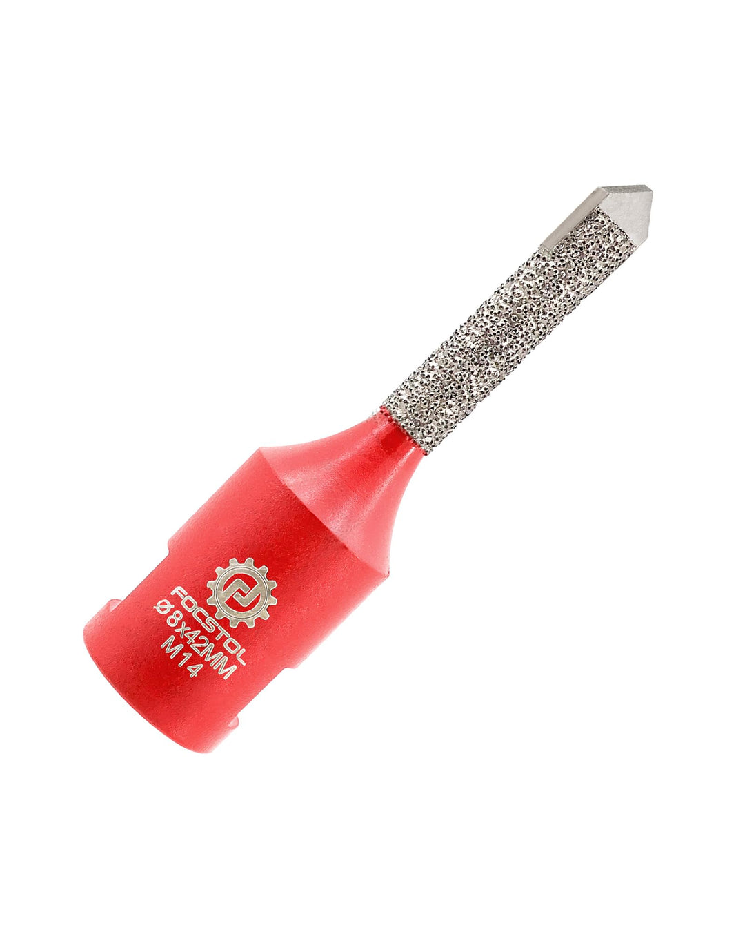 FOCSTOL Diamant Mörtel Hakenbohrer - 8mm x 42mm Diamant Mörtelfräser mit Hartmetallbestückung für Mö