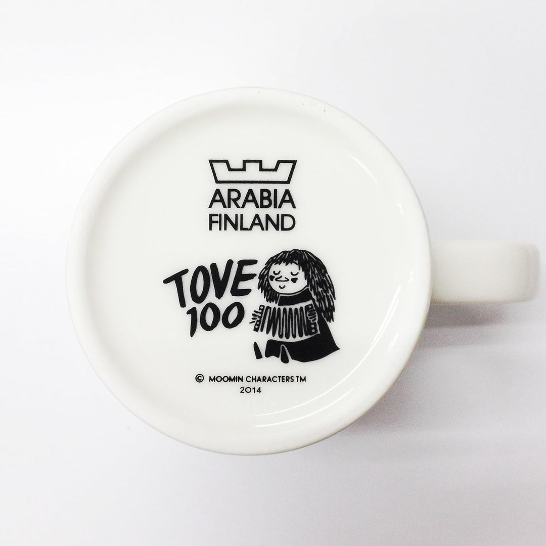 ARABIA ( Arabic ) Moomin mug Jubilee Tove's Jubilee 0.3L by Iittala