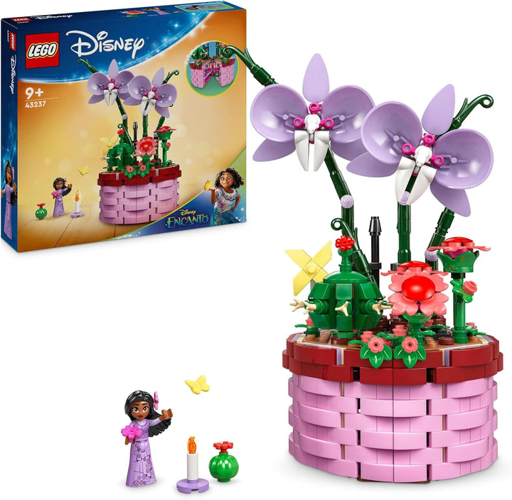 Lego ǀ Disney Encanto Isabelas Blumentopf, Set für Kinder mit baubarer Spielzeug-Orchidee, Deko-Baus