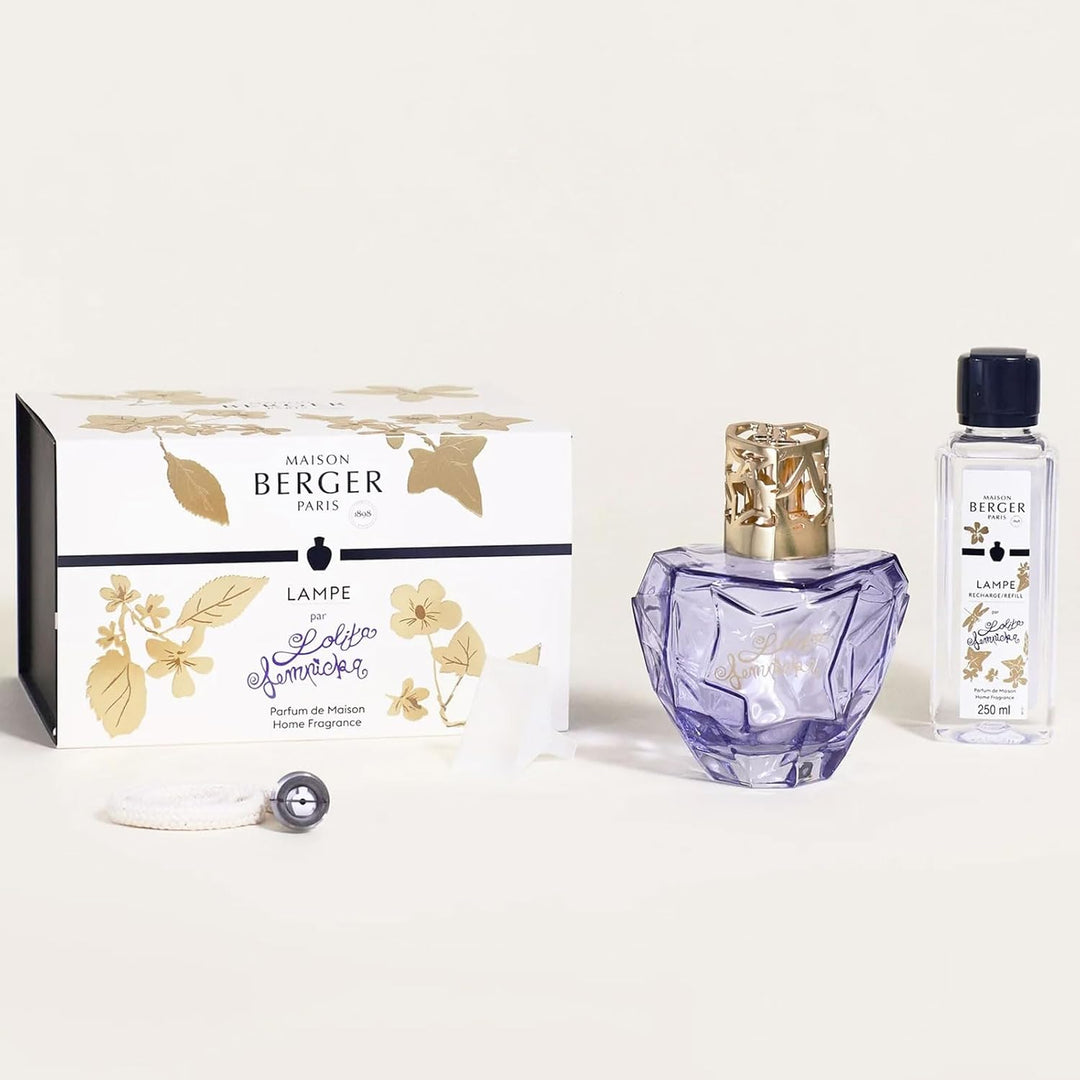 LAMPE BERGER PREMIUM LOLITA LEMPICKA PARME (x3) Gift Set (Duftlampe/Raumduft), Glas, 440 ML Parme /