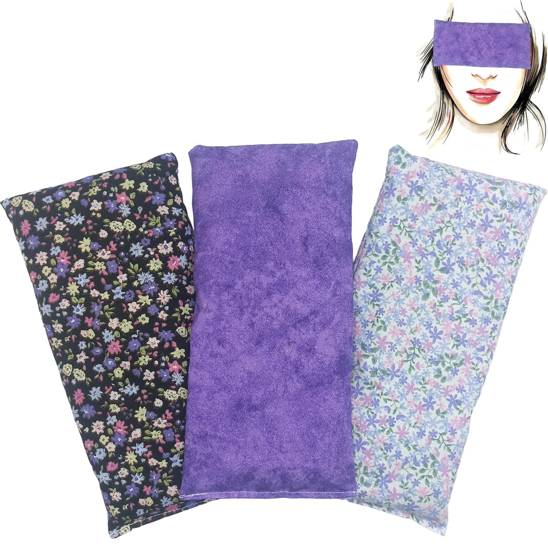 Augenkissen yoga "Pack 3 - lila&