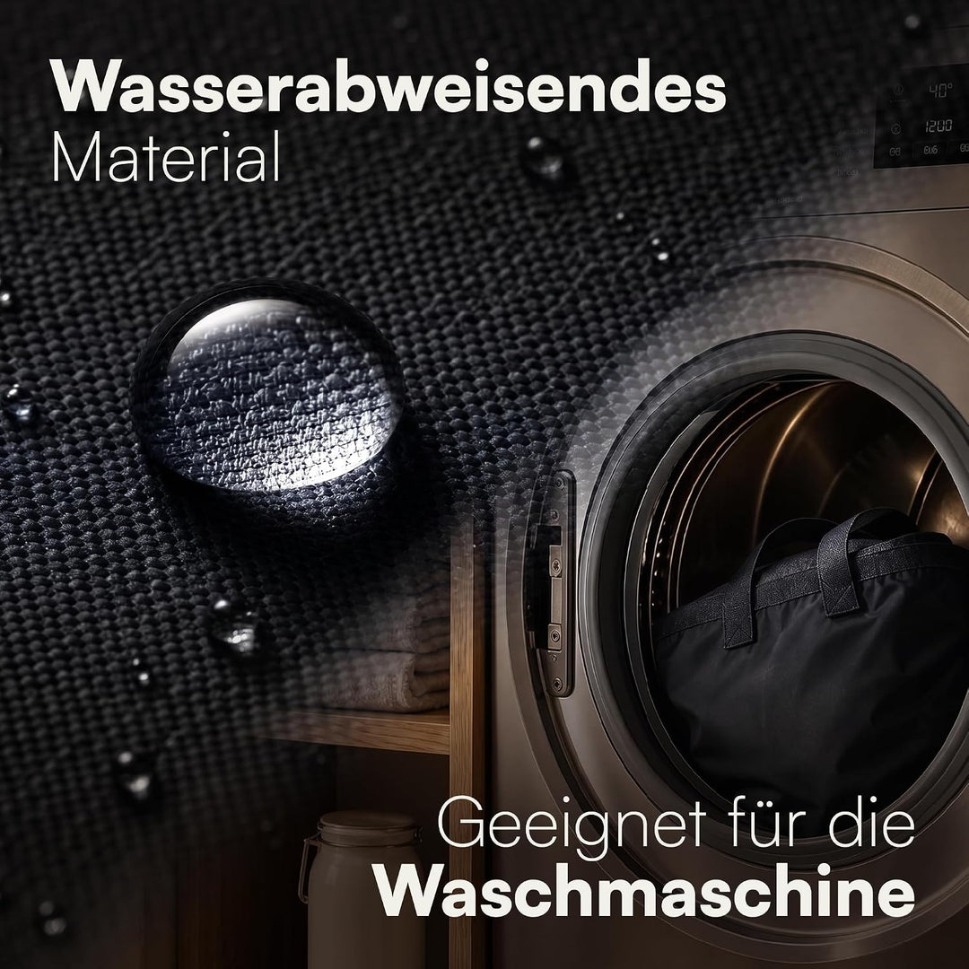 Pfandflaschen Behälter - Pfandsammler - Pfandflaschen Sammelbehälter Schwarz, Schwarz