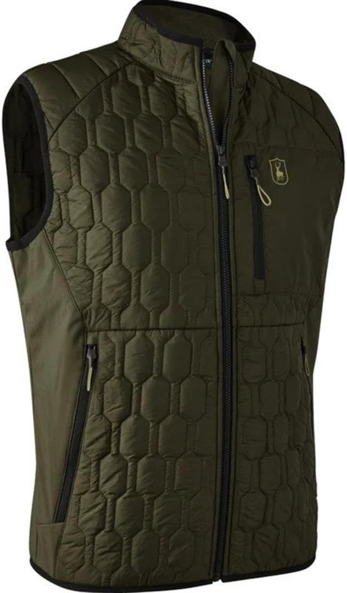 Deerhunter Mossdale Quilted Waistcoat - Green, S