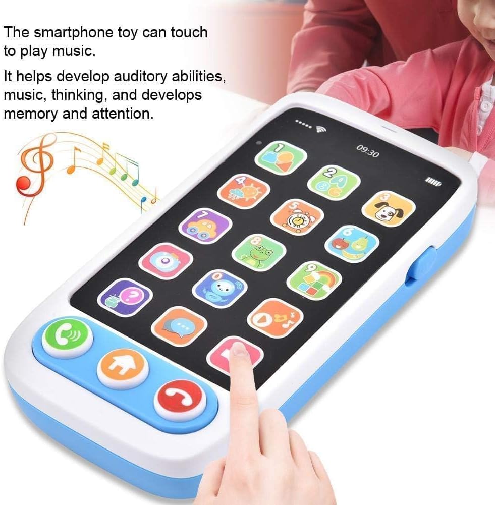 Garosa Baby Phone Toy Englisch Lernmaschine Musik Light Handy Toy Education für Kinder Kleinkinder u