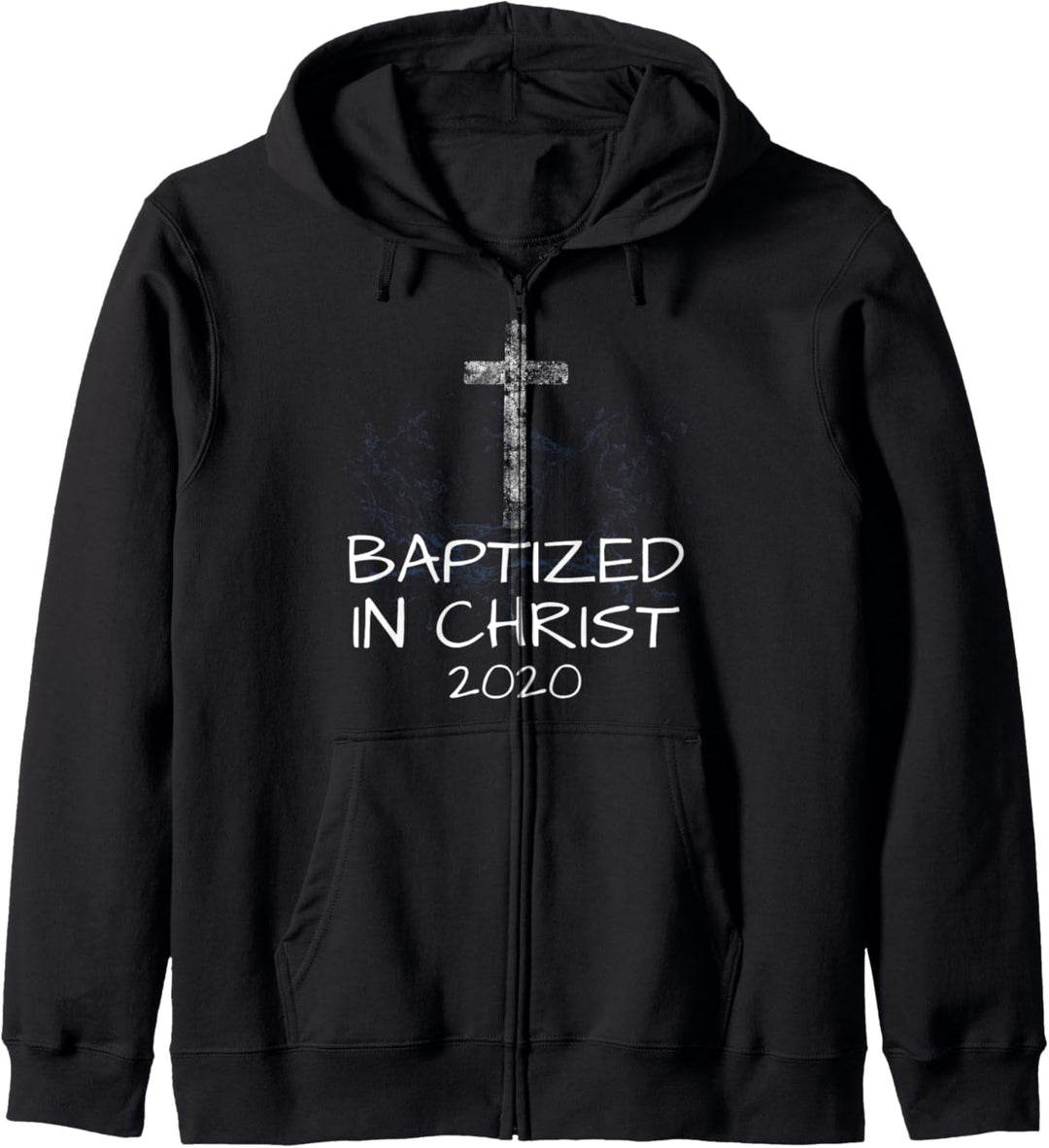 Baptized in Christ 2020 Baptism Church Christian Cross Jesus Kapuzenjacke