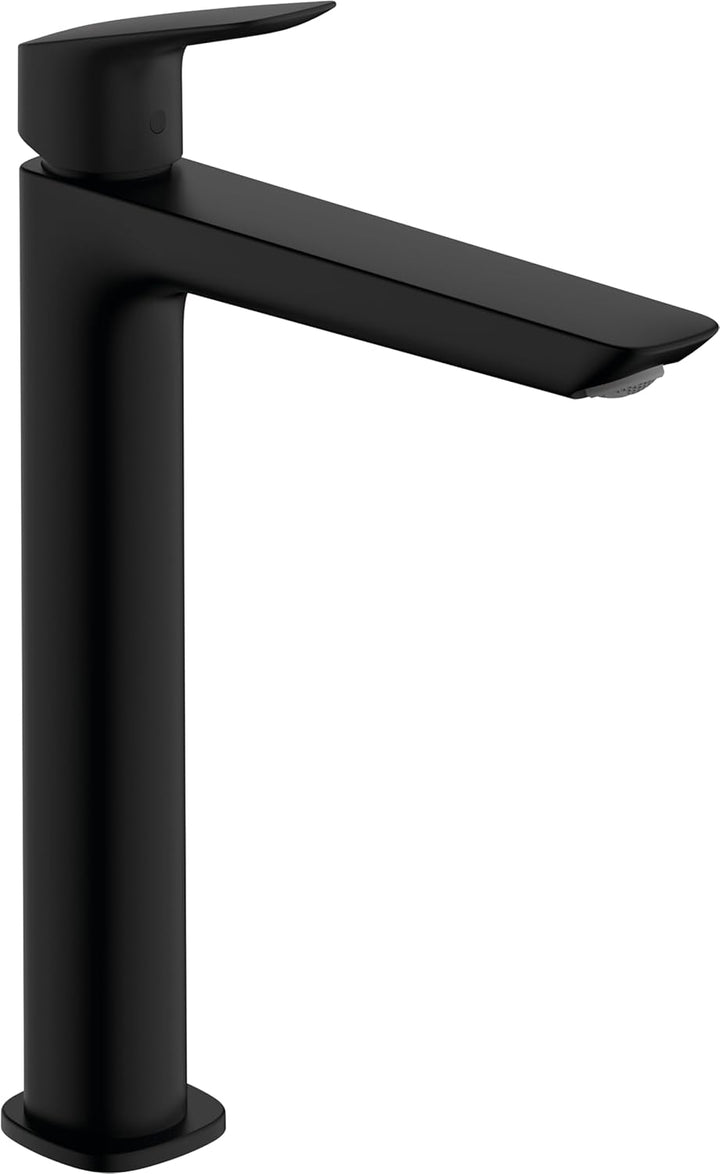 hansgrohe Logis Fine - Waschtischarmatur ohne Ablauf, Wasserhahn Bad mit Auslauf Höhe 240mm, Mischba