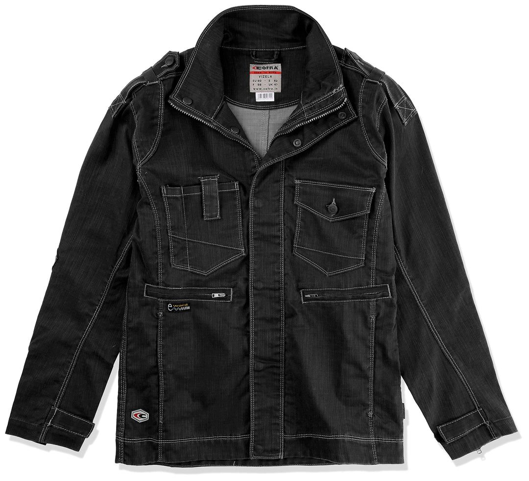 Cofra V470-0-05.Z60 Arbeitsjacke "Vizela", anthrazit / grau, Grösse 60 60 ANTHRACITE / GRAY, 60 ANTH
