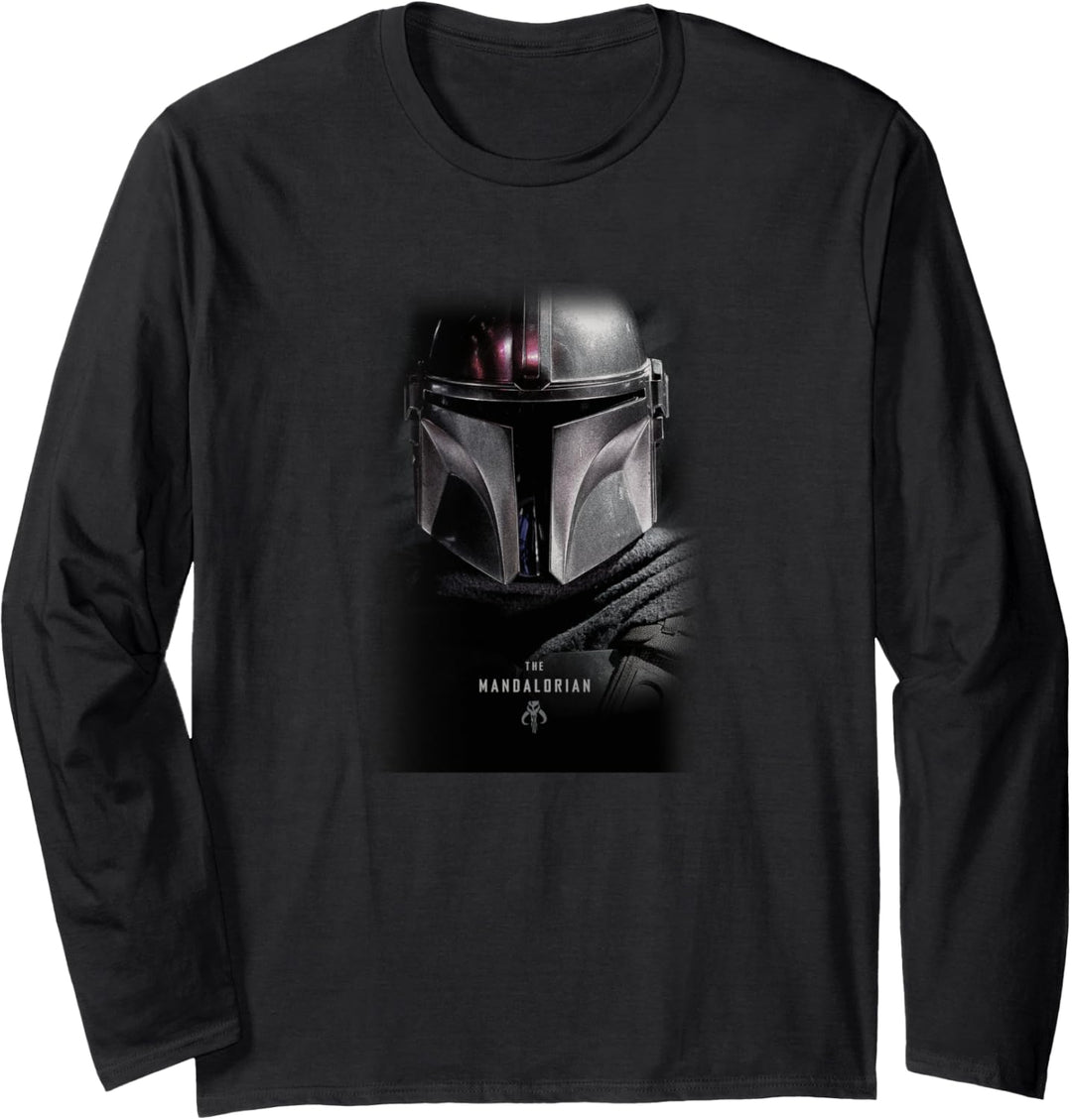 Star Wars The Mandalorian Bounty Hunter Shadow Langarmshirt