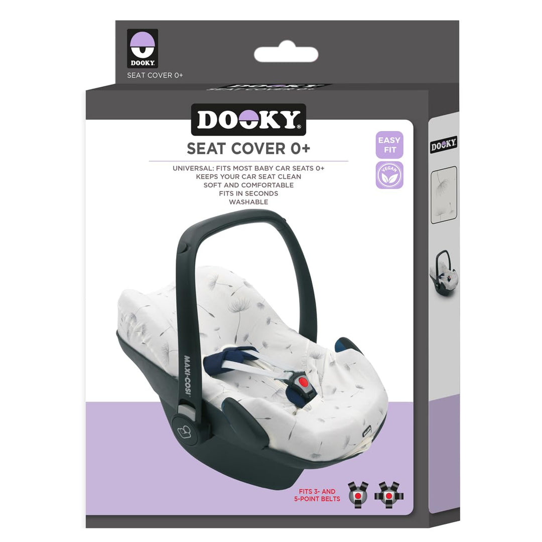 Original Dooky Seat Cover Schonbezug Dandelion für Babyschale Universalgrösse geeignet für 3 und 5 P