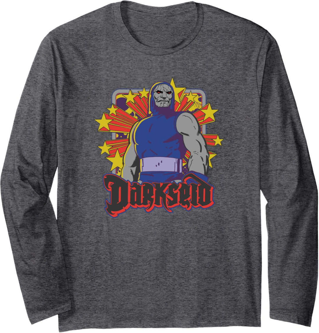 Justice League Darkseid Stars Langarmshirt
