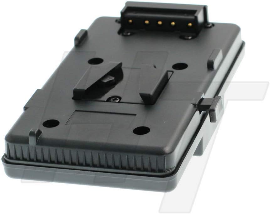 V-Mount Akkuhalterung auf 3-Stud Gold Mount Plate Adapter Converter für Panasonic Kamera Anton Bauer