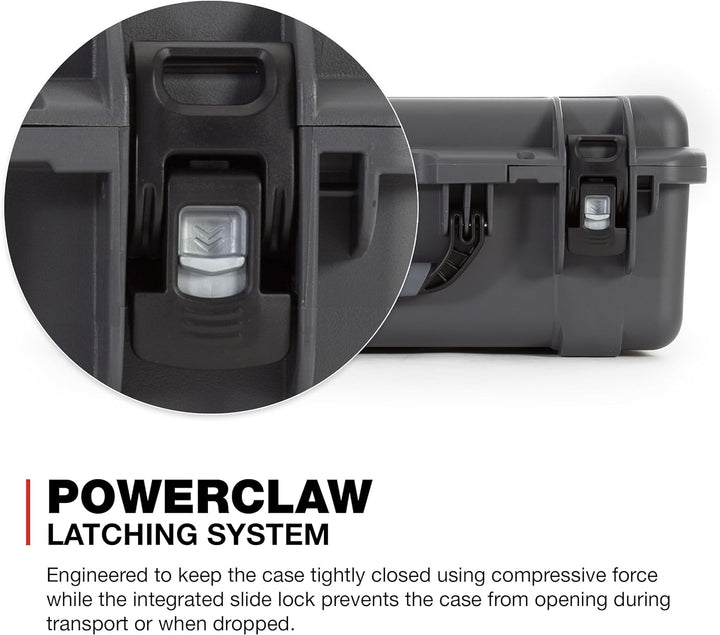 Nanuk 940 Wasserdichter Hartschalenkoffer Mit Gepolsterten Trennwänden und Organizer für Deckel - Gr